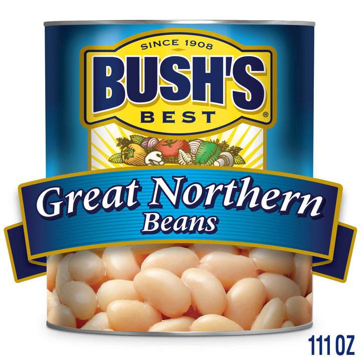 Bush's Best Great Northern Beans-111 oz.-6/Case