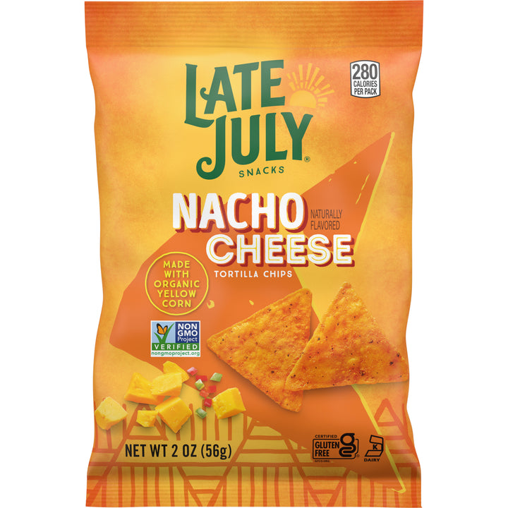 Late July Tortilla Chips Classic Nacho Chipotle-2 oz.-6/Case