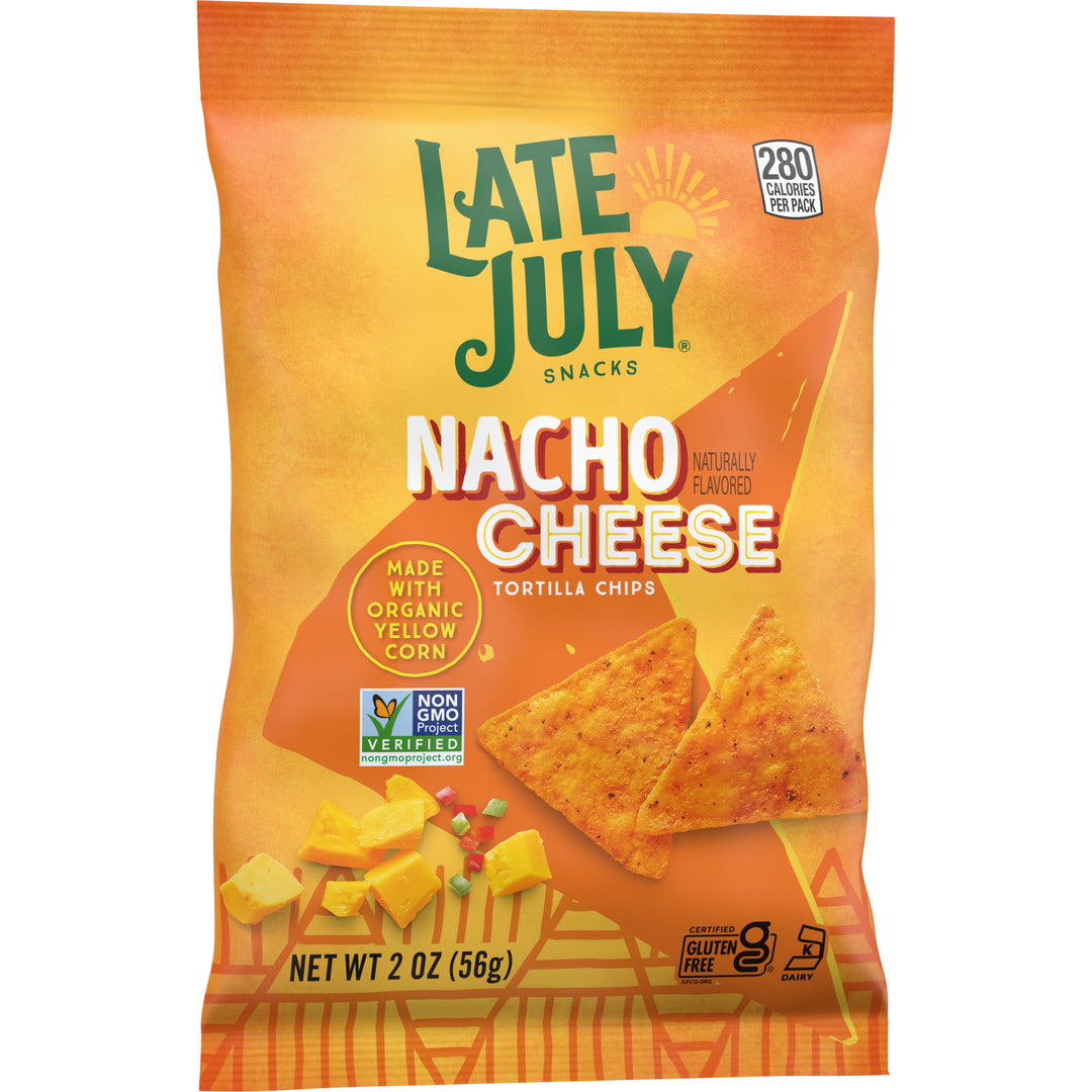 Late July Tortilla Chips Classic Nacho Chipotle-2 oz.-6/Case