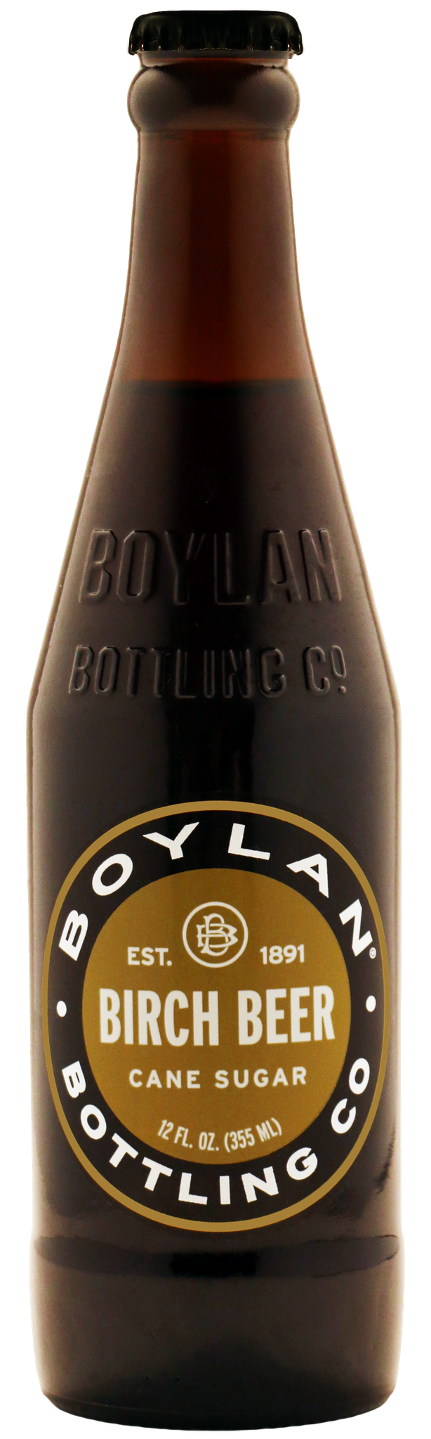 Boylan Bottling Birch Beer-12 fl oz.s-4/Box-6/Case