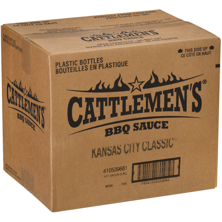 Cattlemen's Kansas City Classic Bbq Sauce Bulk-1 Gallon-4/Case
