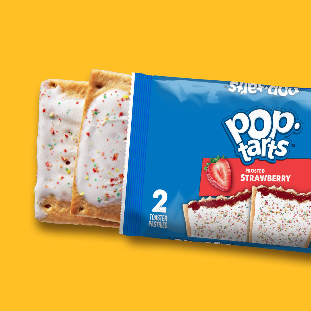 Kellogg's Pop-Tart Frosted Strawberry-3.3 oz.-6/Box-12/Case