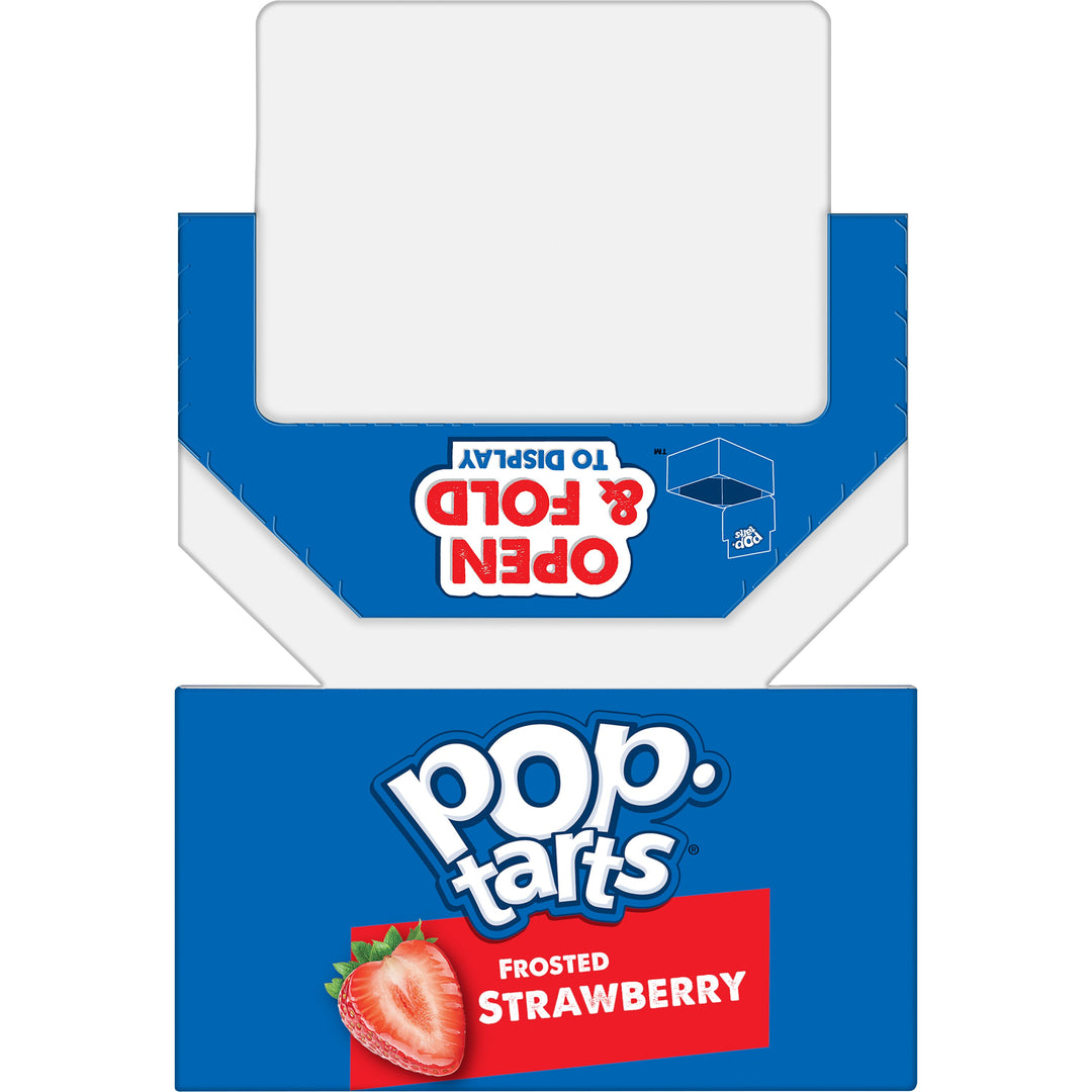 Kellogg's Pop-Tart Frosted Strawberry-3.3 oz.-6/Box-12/Case