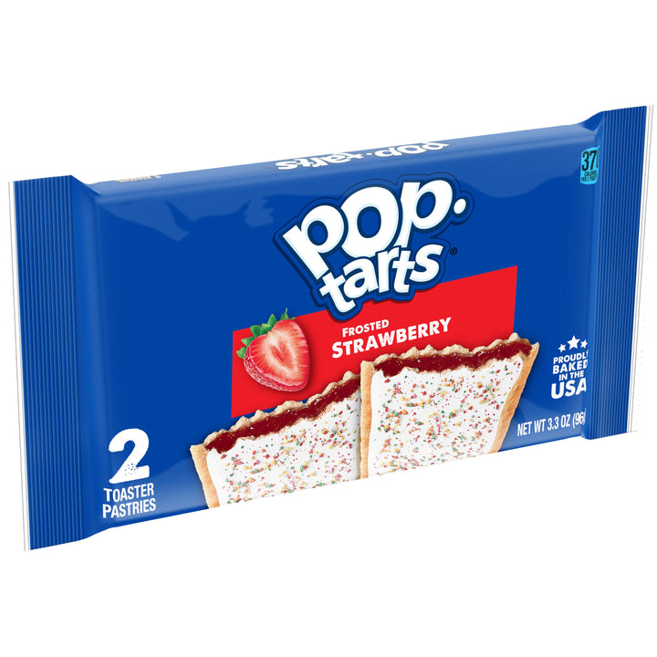 Kellogg's Pop-Tart Frosted Strawberry-3.3 oz.-6/Box-12/Case