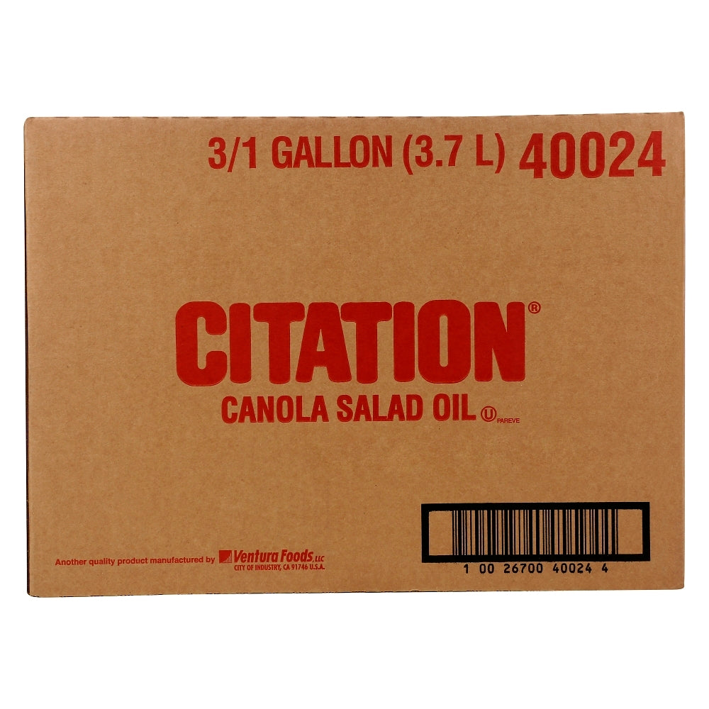 Citation Salad Oil Canola-1 Gallon-3/Case