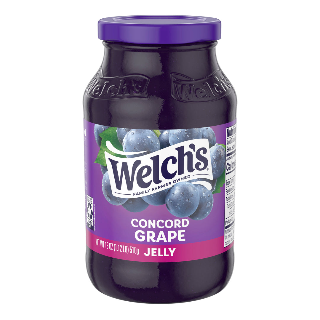 Welch's Concord Grape Jelly-18 oz.-12/Case