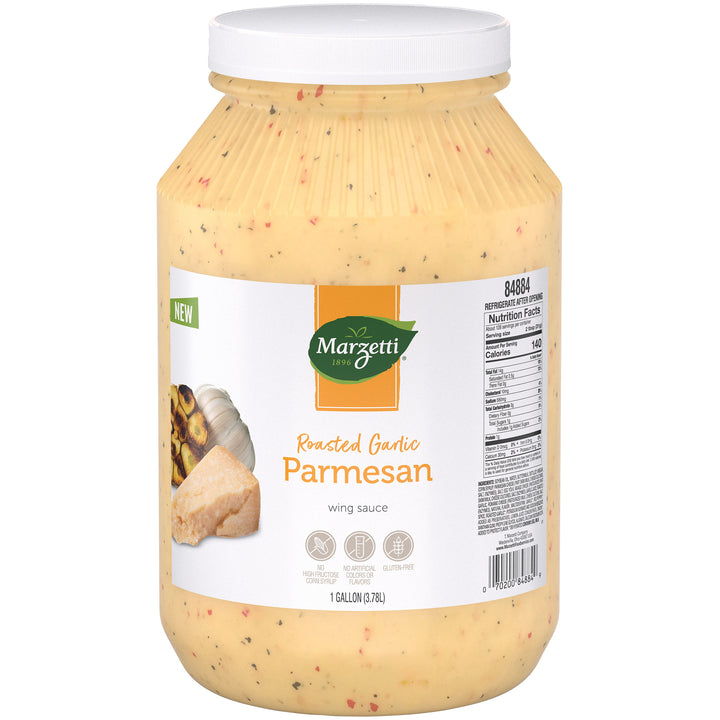 Marzetti Roasted Garlic Parmesan Wing Sauce-1 Gallon-2/Case