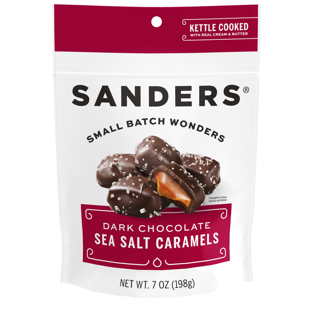 Sanders Dark Chocolate Sea Salt Caramel-7 oz.-6/Case
