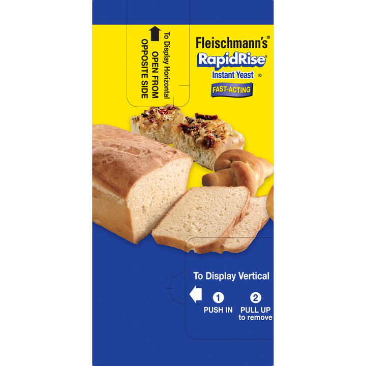 Fleischmanns Rapid Rise Yeast-0.75 oz.-20/Box-2/Case