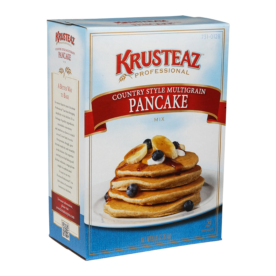 Krusteaz Professional Country Style Multigrain Pancake Mix-5 lb.-6/Case