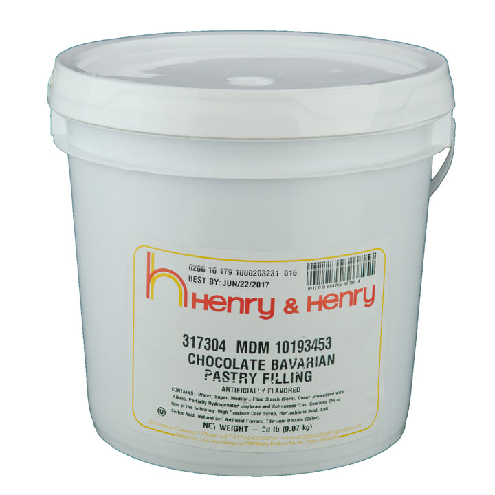 Henry And Henry Bavarian Chocolate Filling-20 lb.