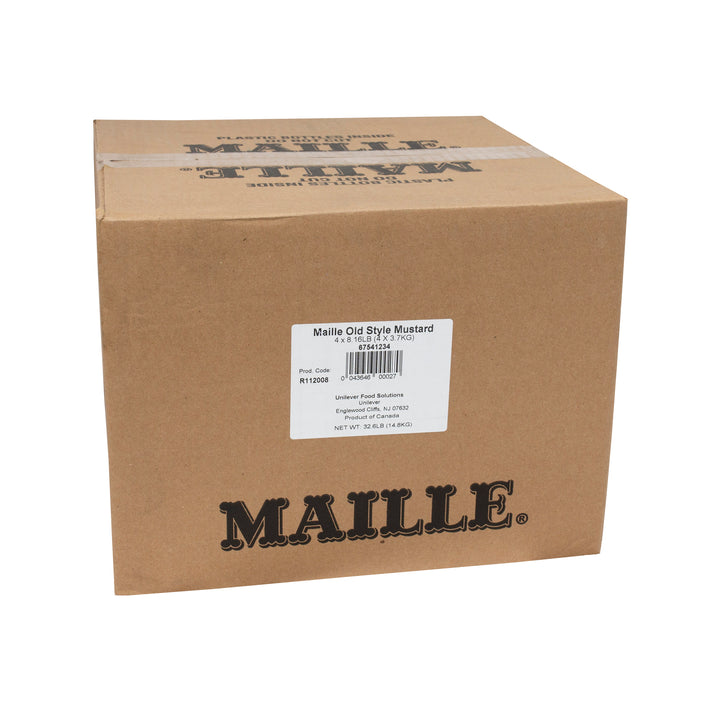 Maille Old Style Mustard Bulk-1 Gallon-4/Case