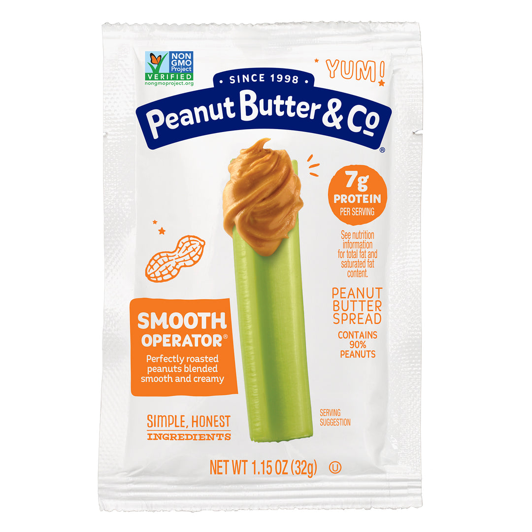 Peanut Butter & Co Smooth Operator Squeeze Pack-1.15 oz.-200/Case