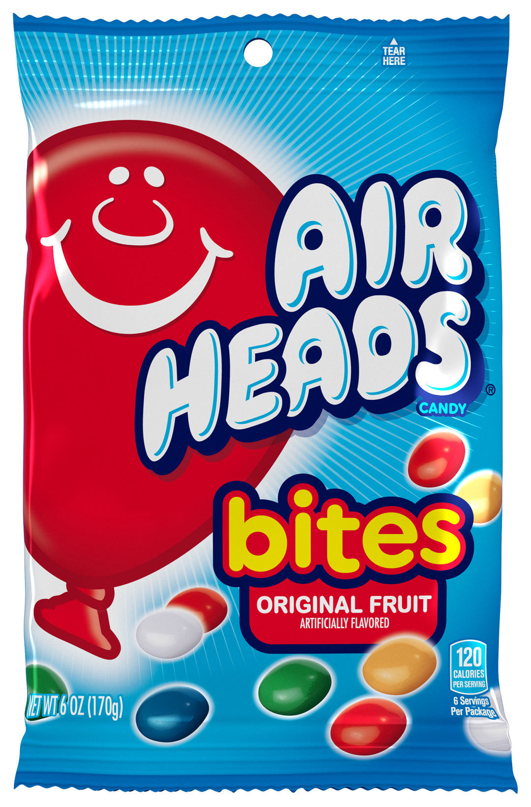 Airheads Original Fruit Bites-6 oz.-12/Case