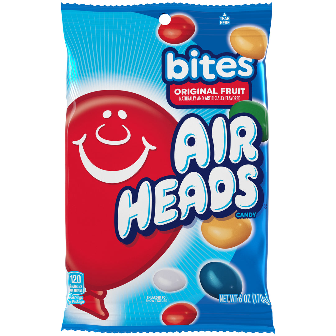 Airheads Original Fruit Bites-6 oz.-12/Case
