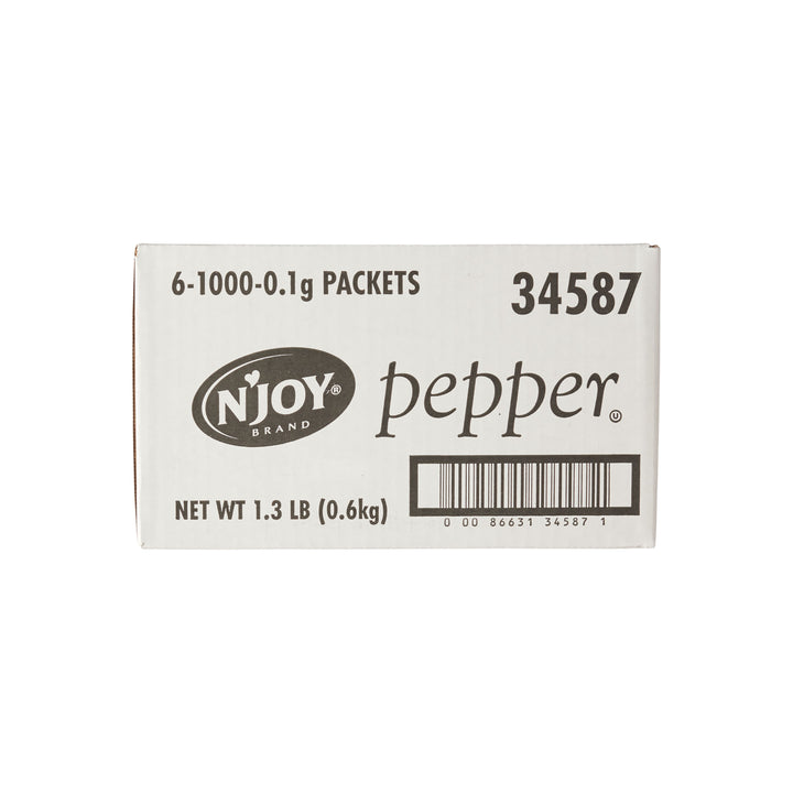 N'joy Pepper Packets-0.1 Gram-1000/Box-6/Case