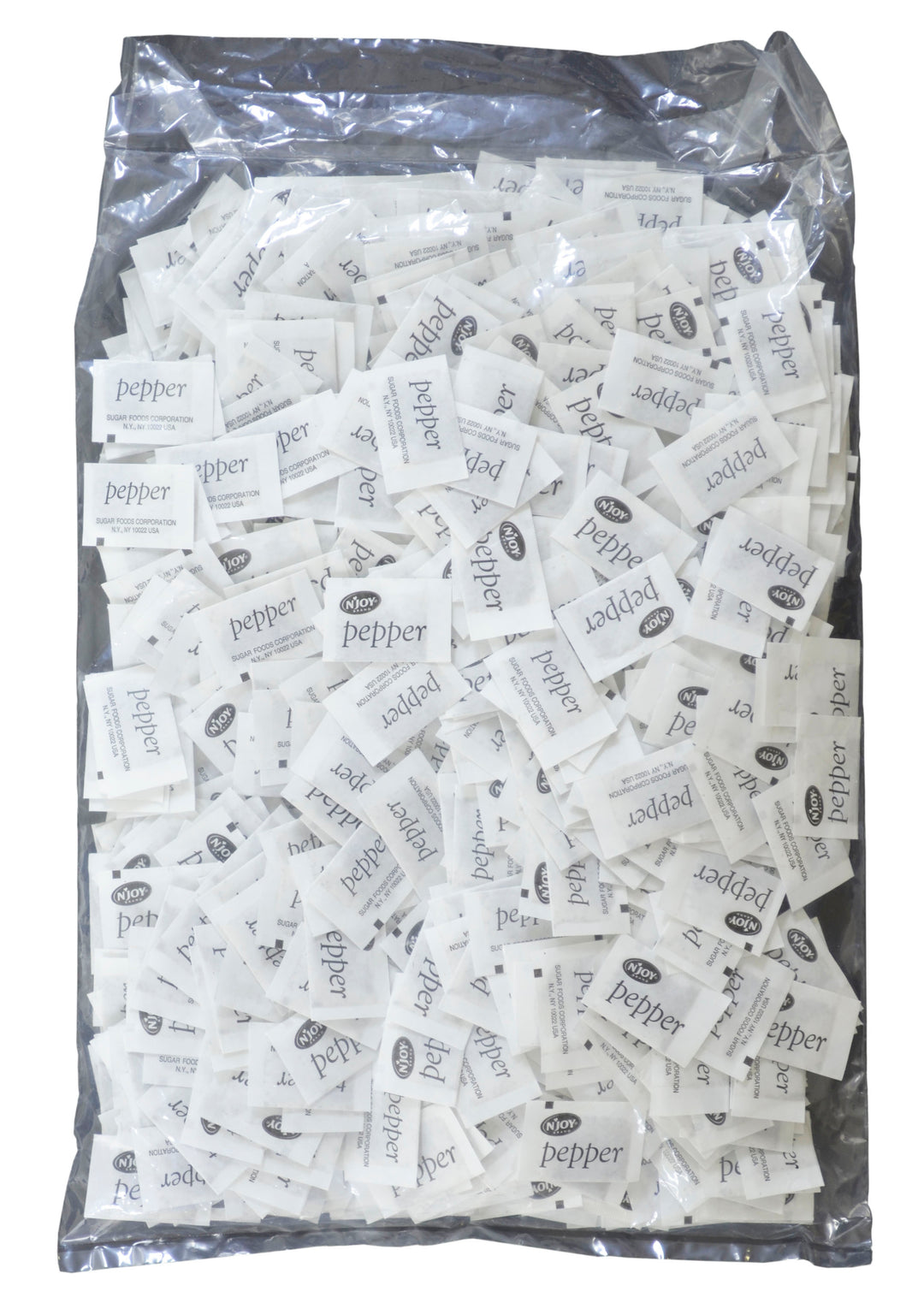 N'joy Pepper Packets-0.1 Gram-1000/Box-6/Case