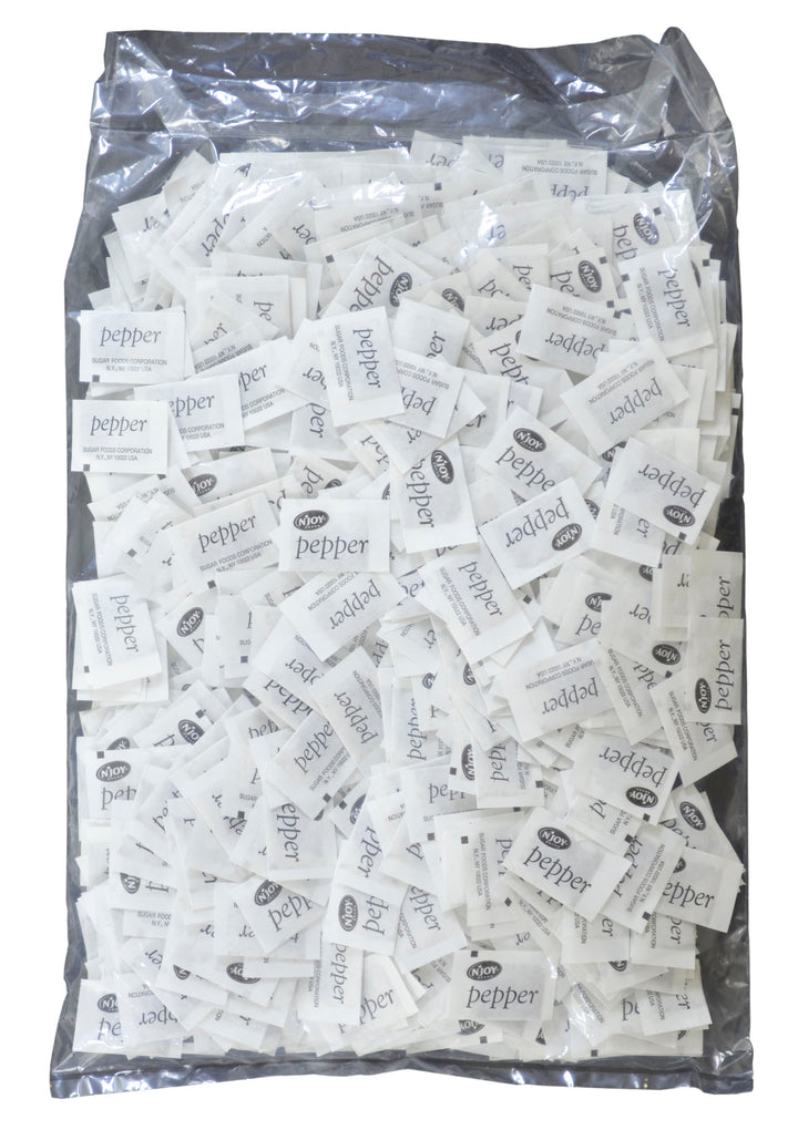 N'joy Pepper Packets-0.1 Gram-1000/Box-6/Case