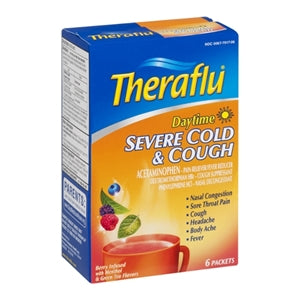Theraflu Daytime Severe Cold & Cough-6 Each-3/Box-8/Case