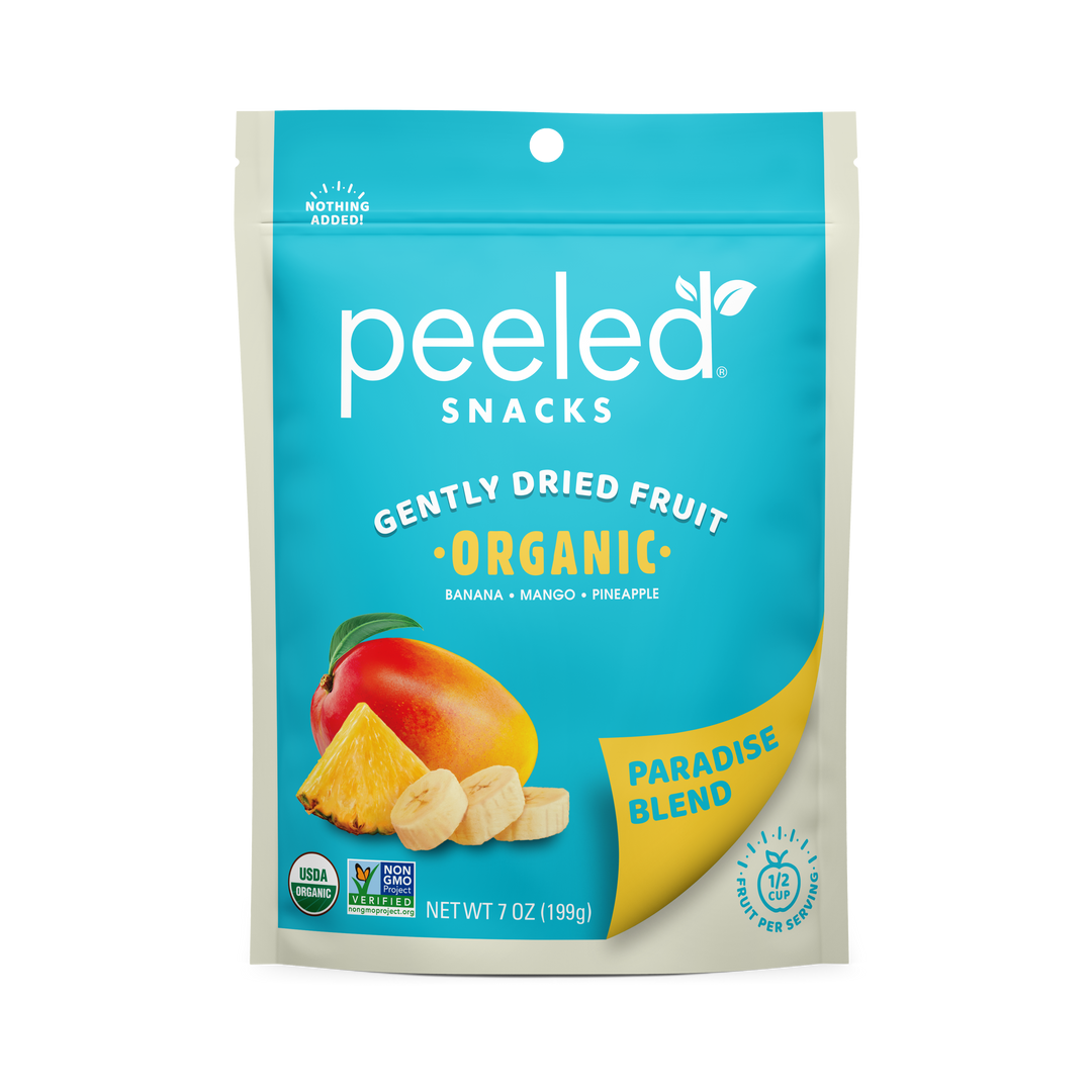 Peeled Snacks Paradise Blend Organic Dried Fruit-7 oz.-6/Case