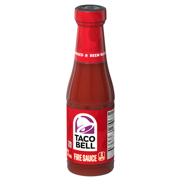 Taco Bell Fire Sauce Hot Sauce Bottle-7.5 oz.-12/Case