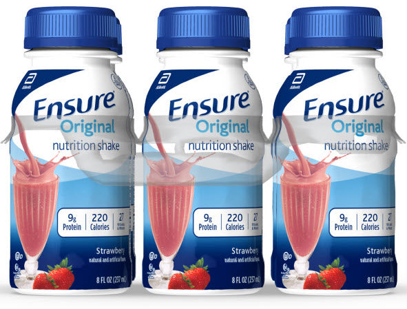 Ensure Complete Ready To Use Strawberries & Creme-8 fl oz.s-6/Box-4/Case