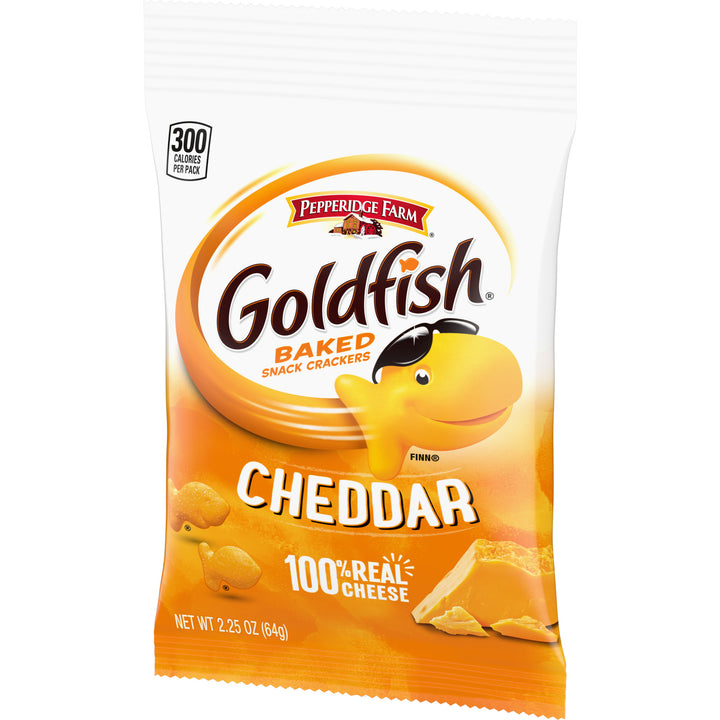 Pepperidge Farms Goldfish Cheddar Crackers-2.25 oz.-72/Case