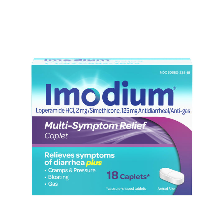 Imodium Multi-Symptom Relief-18 Count-6/Box-6/Case