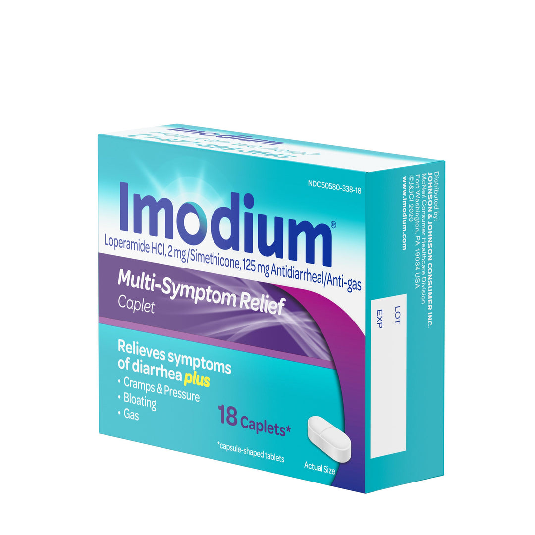 Imodium Multi-Symptom Relief-18 Count-6/Box-6/Case
