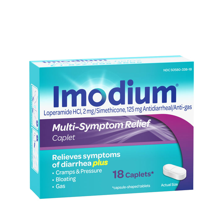 Imodium Multi-Symptom Relief-18 Count-6/Box-6/Case