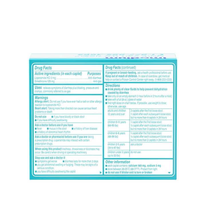 Imodium Multi-Symptom Relief-18 Count-6/Box-6/Case