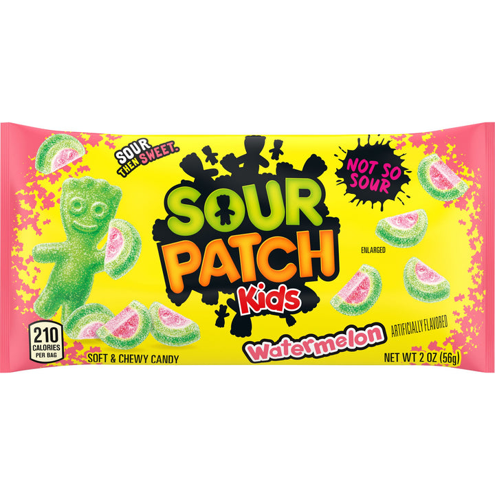 Sour Patch Kids Watermelon Gummy Candy-2 oz.-24/Box-12/Case