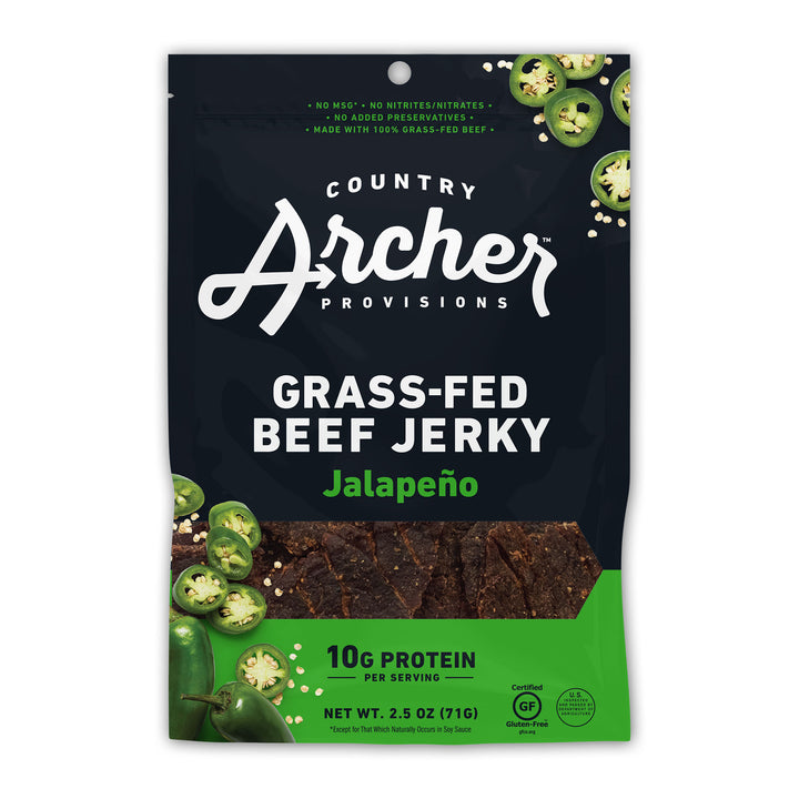 Country Archer Jerky Co. Sweet Jalapeno Beef Jerky 12/2.5 Oz.