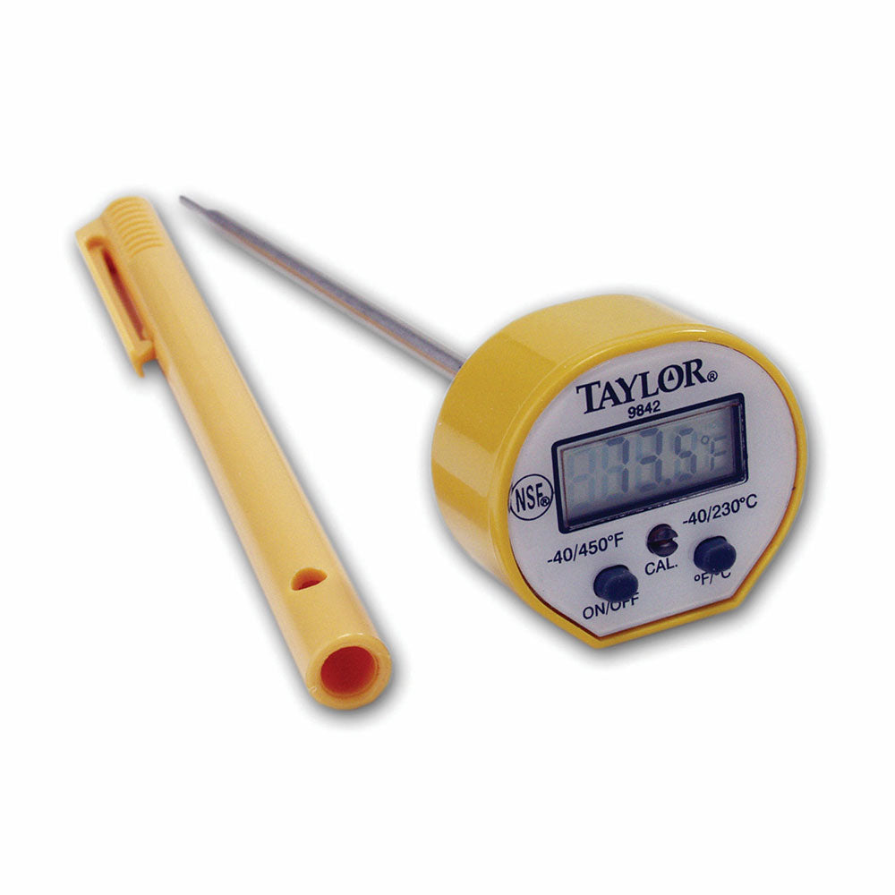 Taylor-40/450 Degrees F Waterproof Pocket Digital Thermometer-1 Each