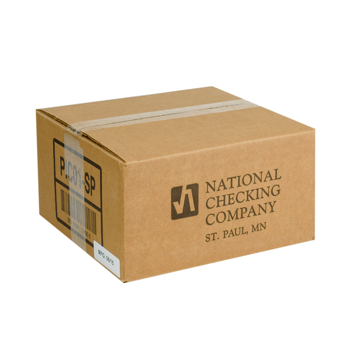 National Checking 10.25 Inch X 11 Inch 4 Part Carbonless White 10 Orders Pizza Order Form-1000 Each-1/Case