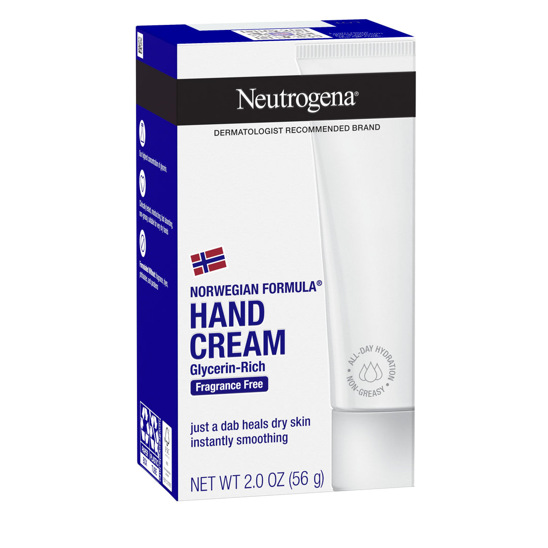 Neutrogena Norwegian Formula Hand Cream Fragrance Free-2 oz.-6/Box-4/Case