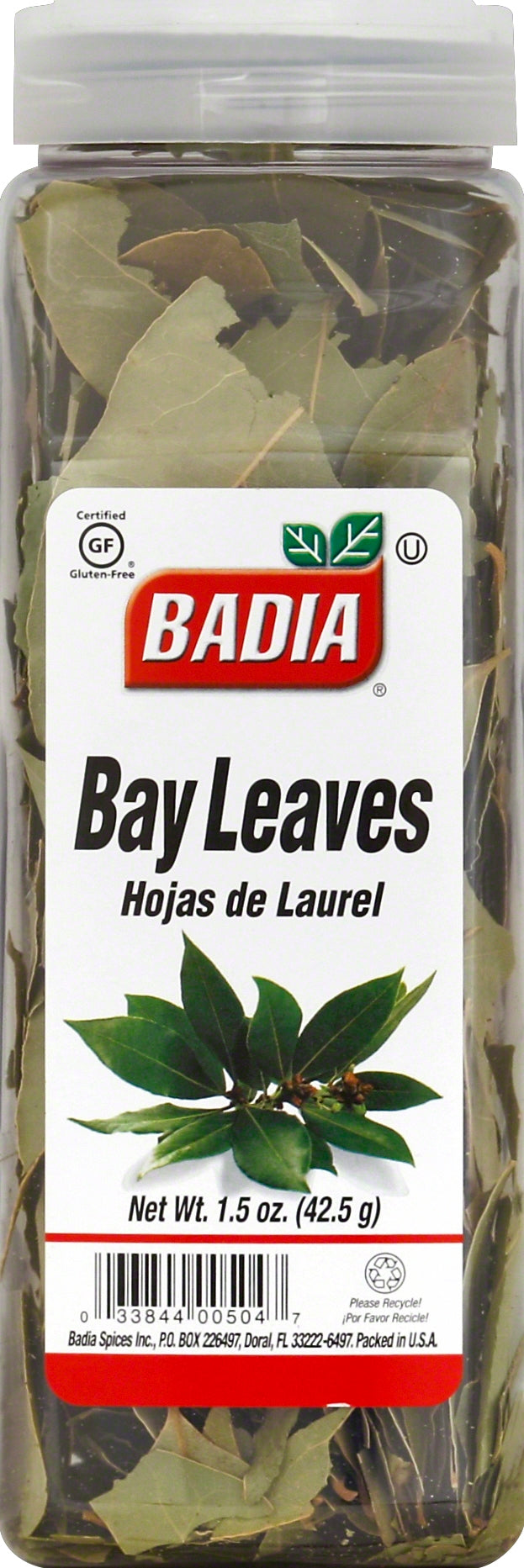 Badia Whole Bay Leaves-1.5 oz.-6/Case