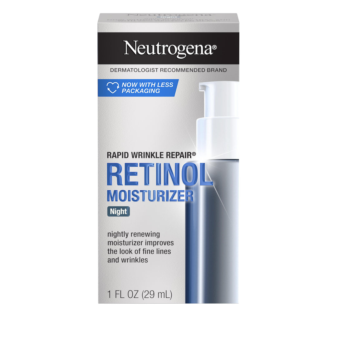 Neutrogena Repair Wrinkle Repair Moisturizer Night 12/1 Fl Oz.