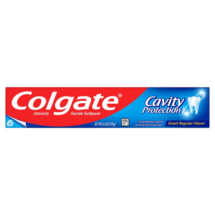 Colgate Maximum Cavity Protection Great Regular Flavor Toothpaste-6 oz.-6/Box-4/Case