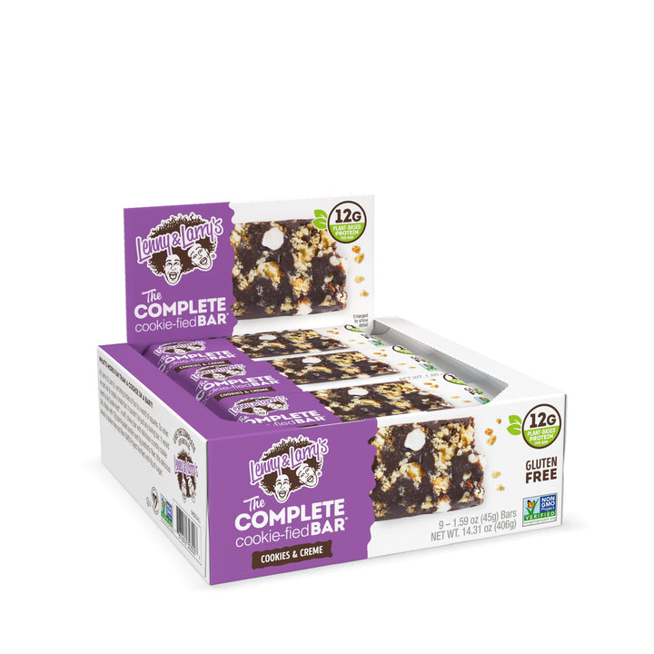 Lenny & Larry's Complete Cookie Cookies & Creme Complete Bar-1.59 oz.-9/Box-12/Case