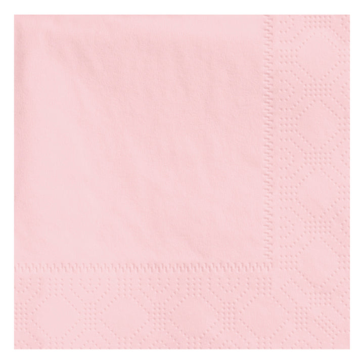 Hoffmaster 9.5 Inch X 9.5 Inch 2 Ply 1/4 Fold Pink Beverage Napkin-250 Each-4/Case