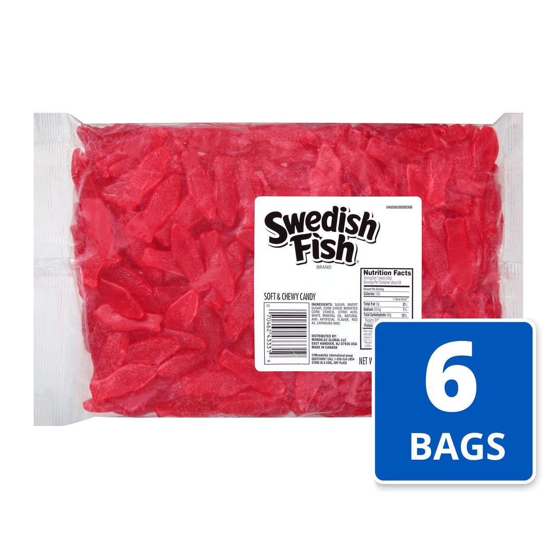Swedish Fish Bulk-5 lb.-6/Case