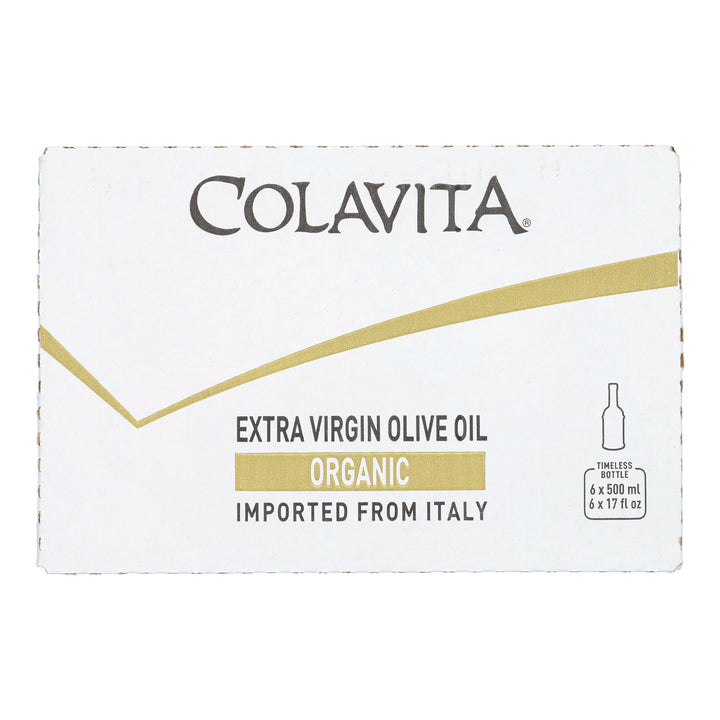 Colavita Organic Extra Virgin Olive Oil-17 fl oz.-6/Case