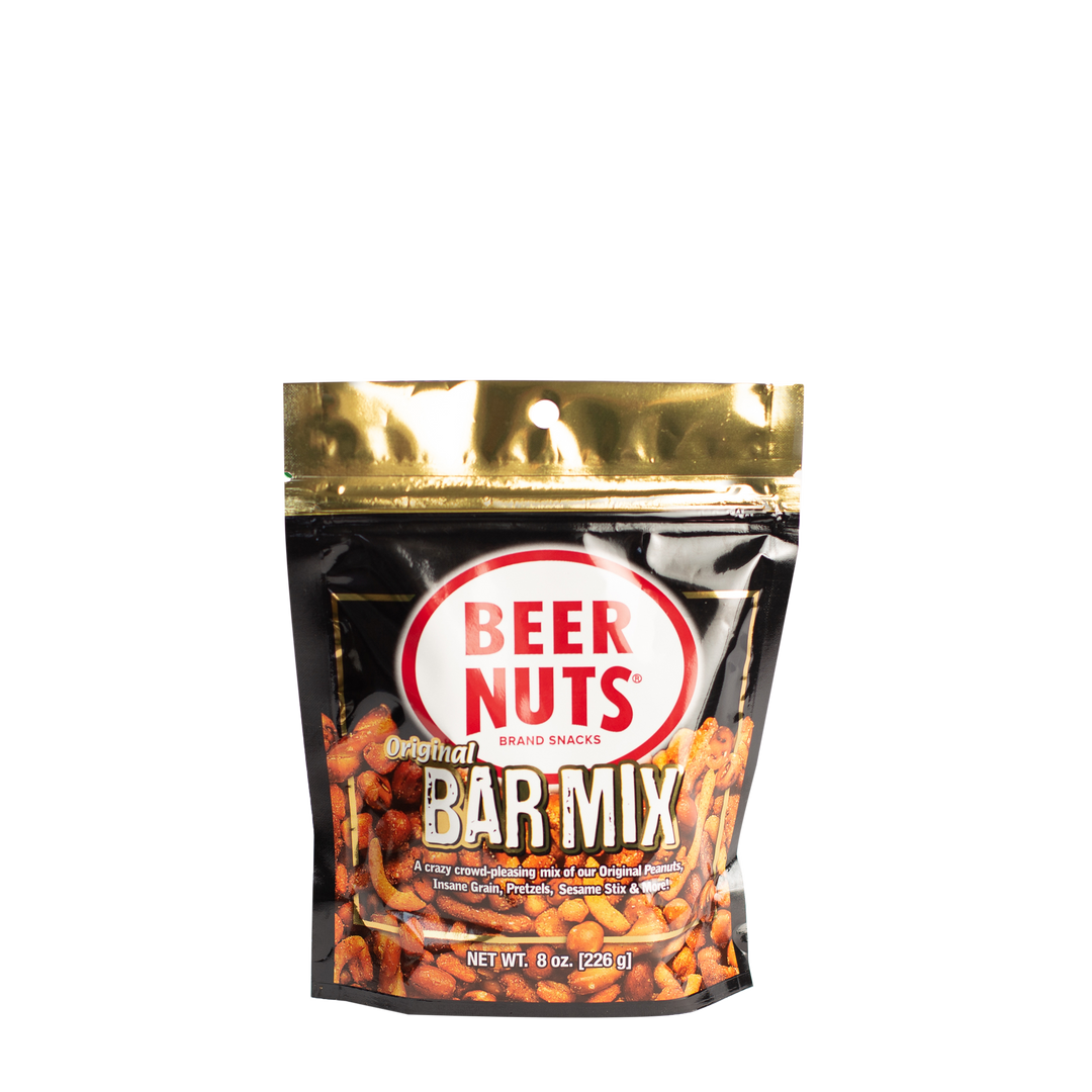 Beer Nuts Original Bar Mix Resealable Sup-8 oz.-12/Case