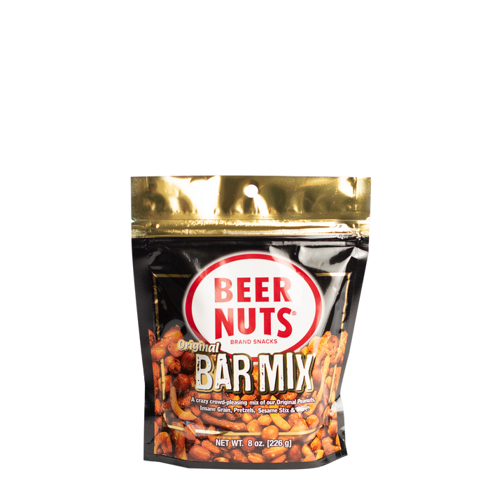Beer Nuts Original Bar Mix Resealable Sup-8 oz.-12/Case