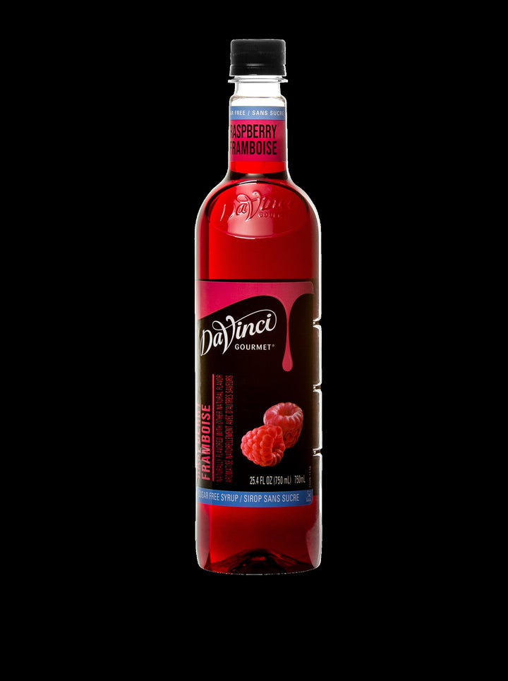 Davinci Gourmet Syrup Sugar Free Raspberry-750 Milileter-4/Case