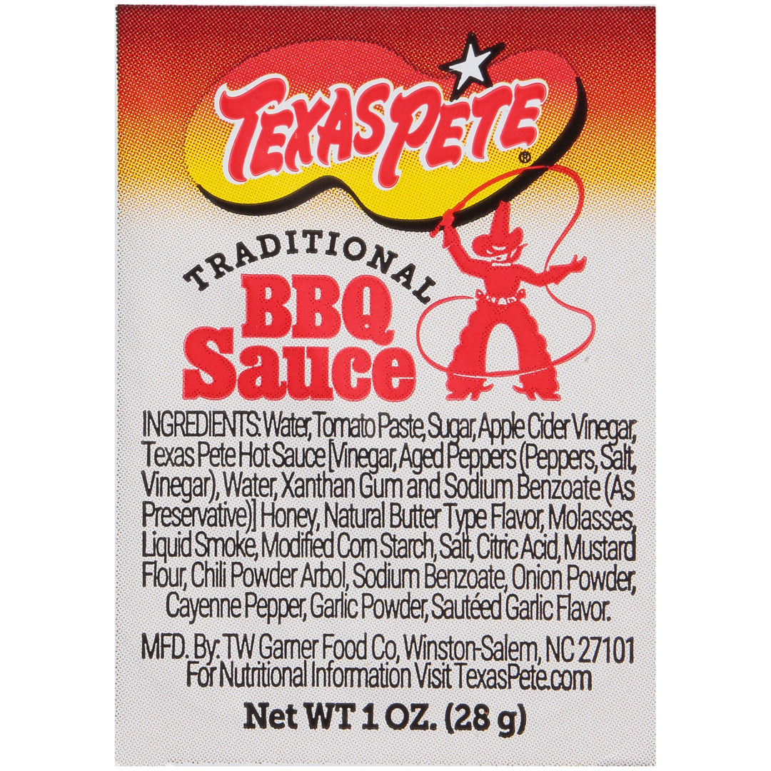 Texas Pete Traditional Bbq Sauce Cup Single Serve 150/1 Oz.