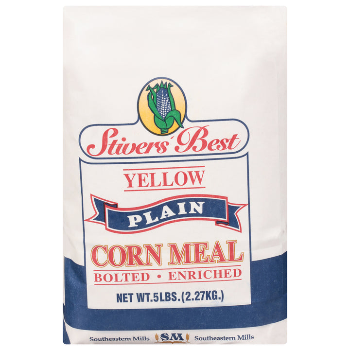 Stiver's Best Plain Yellow Corn Meal-5 lb.-8/Case
