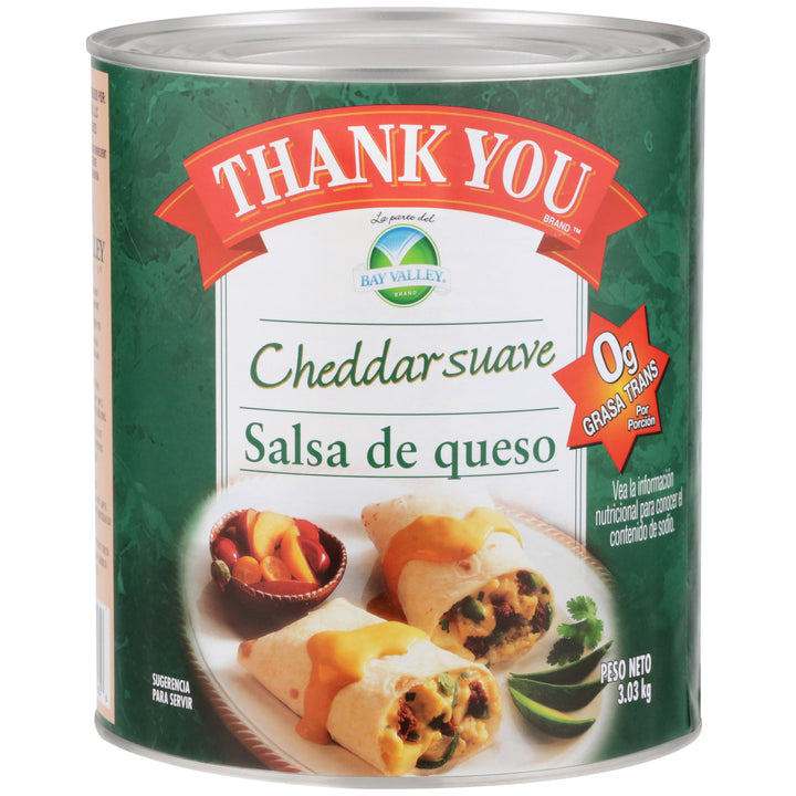 Thank You Mild Cheddar Cheese Sauce-7 lb.-6/Case