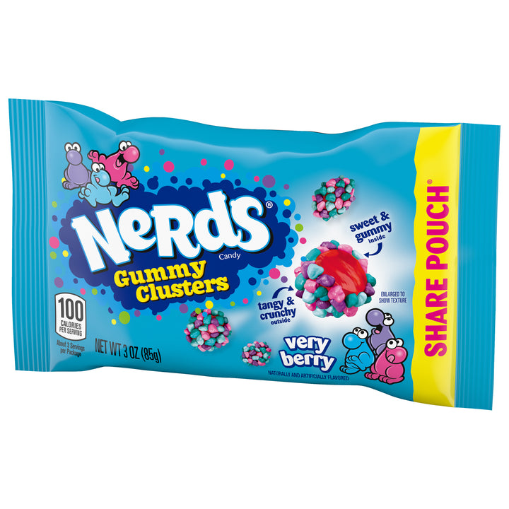 Nerds Very Berry Gummy Clusters-3 oz.-12/Box-4/Case